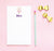 NP067 personalized kid notepads with dreamcatcher girls boho paper