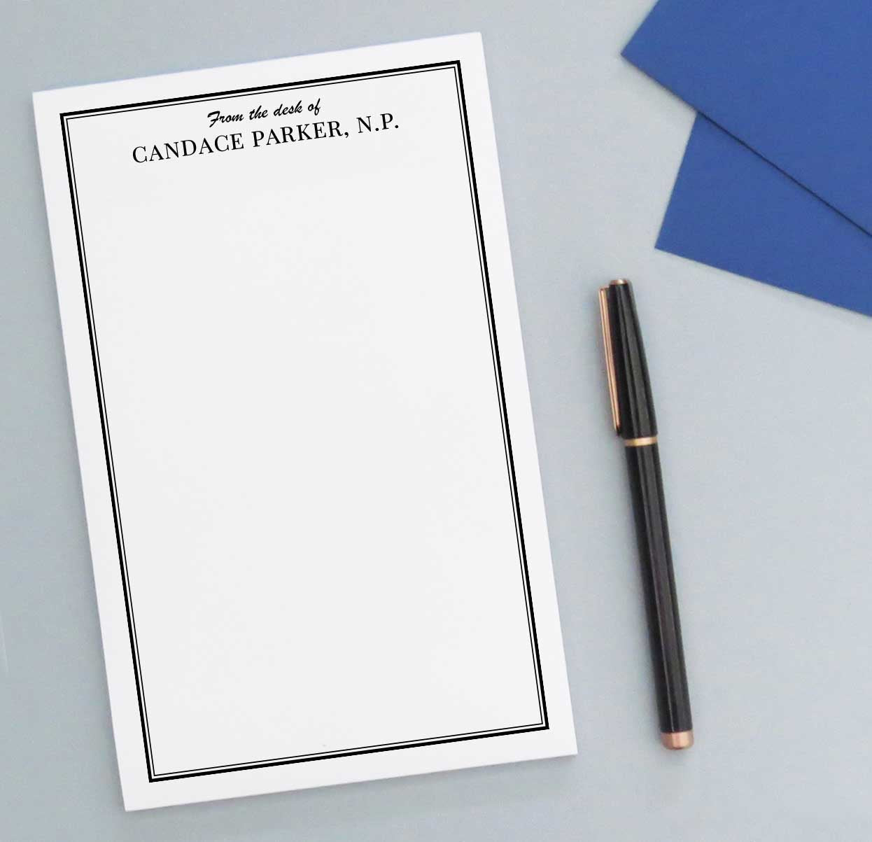 Career + Workplace Notepads - Modern Pink Paper