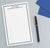 NP076 from the desk of personalized note pad for men and women letter writing stationery 2
