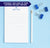 NP078 personalized star and name kid notepads set block font paper lined
