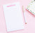 NP081 personalized lined notepads for  kids girls lines paper