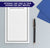 NP127 block font personalized notepads with border business classic paper lined