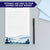 NP130 blue mountains personalized note pads set mountain landscape paper lined