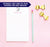 NP154 personalized cute unicorn notepads for kids unircorns girls paper lined