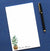 NP185 greenery potted plant personalized notepads for women plants green script
