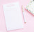 NP204 cute a note from personalized lined notepads for girls simple kids
