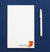NP307 Dragon Writing Paper Personalized pad notes notepad notepads red orange