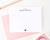PS061 a note from personal stationery with heart name hearts elegant