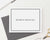 PS093 men_s stationery with block font and border professional business