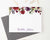 PS099 burgundy floral personalized stationery set florals fall elegant 2