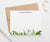 PS114 greenery personalized stationery for women adult plants elegant 1