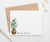 PS116 potted plant personalized stationery set adult elegant plants 1
