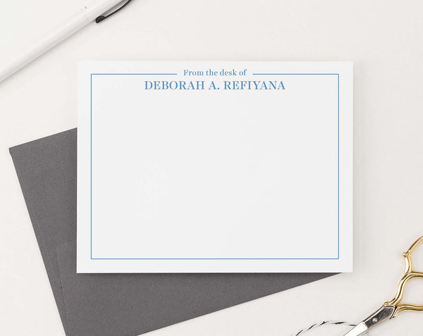 Classic From The Desk of Stationery Personalized for Men and Women ...