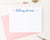 PS138 sweet script stationery personalized for women simple cute 2nd photo