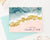 PS150 Personalized A note From Blue Agate Folded Stationary Set elegant blue pink gold 3
