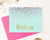 Cute Colorful Confetti Thank You Notes for Kids