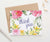 Cute Pink and Yellow Thank You Notes Folded
