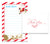 cs001 Dear Santa  Letter  Set of  5 Sheets  and  5 Envelopes kids christmas writing
