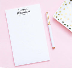 np236 personalized professional notepads for adults classic business