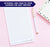 np261 simple bottom script notepad personalized for women elegant sweet 1