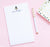 np265 bumble bee notepad personalized with script font insect bees cute