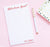 np267 Personalized Lined Camp Notepads From Mom notes home love momma