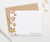 ps172 fall leaves Personalized stationery with envelopes maple leaf autumn